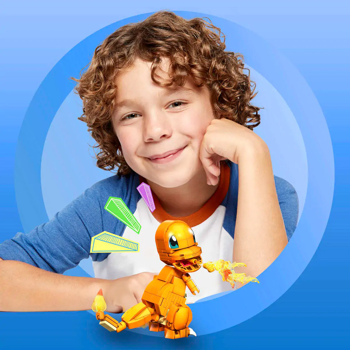 Pokémon Mega Construx Wonder Builders Zestaw Konstrukcyjny Charmander 10 cm zdjęcie produktu