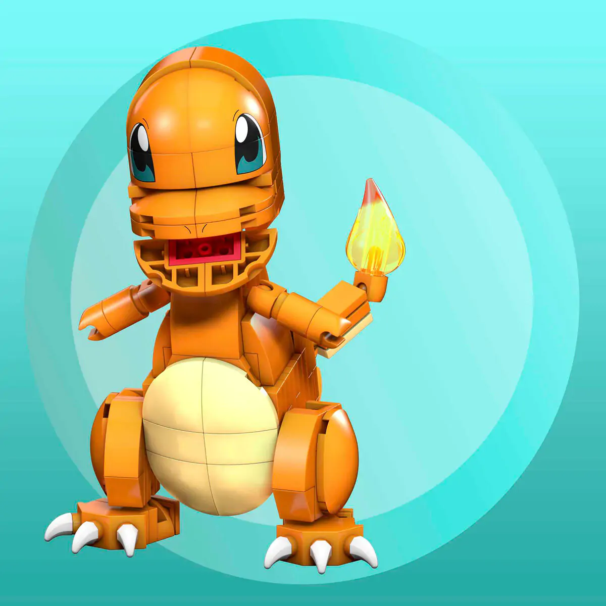 Pokémon Mega Construx Wonder Builders Zestaw Konstrukcyjny Charmander 10 cm zdjęcie produktu