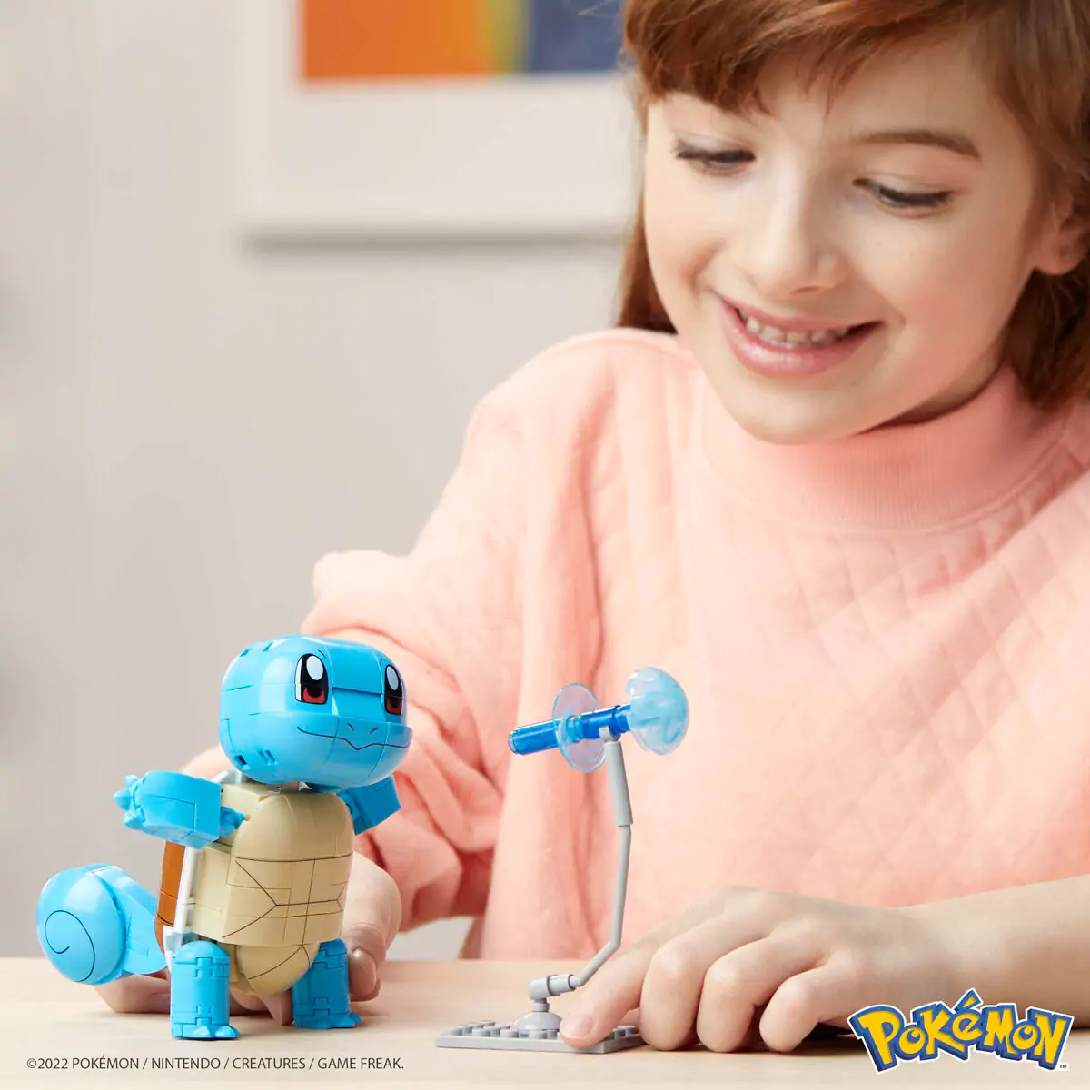 Pokémon Mega Construx Wonder Builders Zestaw Konstrukcyjny Squirtle 10 cm zdjęcie produktu