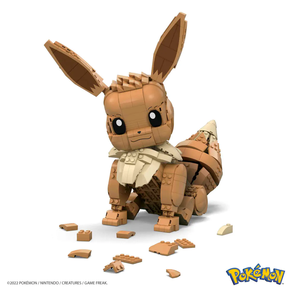 Pokémon Mega Construx Wonder Builders Zestaw Konstrukcyjny Jumbo Eevee 29 cm zdjęcie produktu