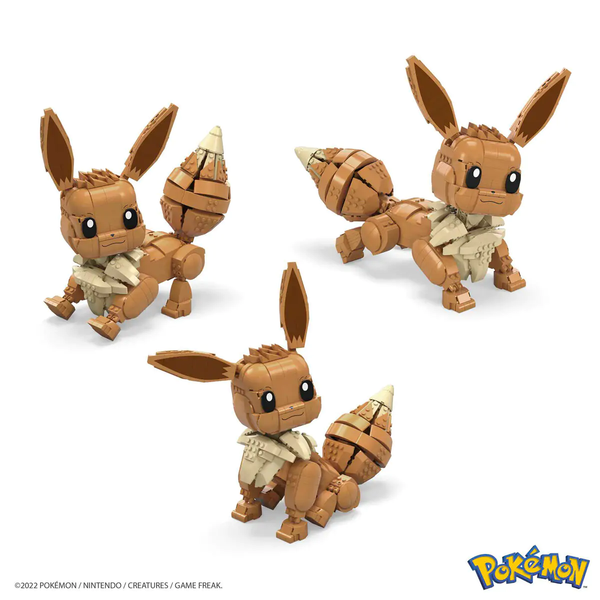 Pokémon Mega Construx Wonder Builders Zestaw Konstrukcyjny Jumbo Eevee 29 cm zdjęcie produktu