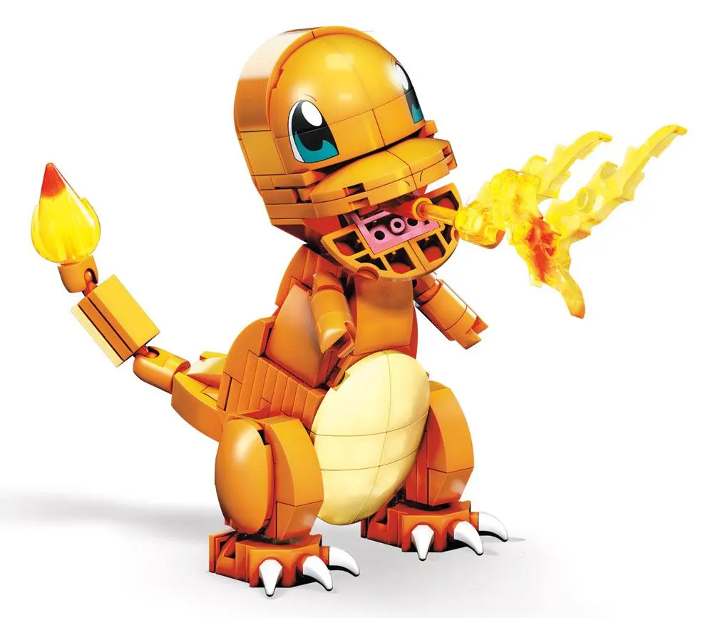 Pokémon Mega Construx Wonder Builders Zestaw Konstrukcyjny Charmander 10 cm zdjęcie produktu