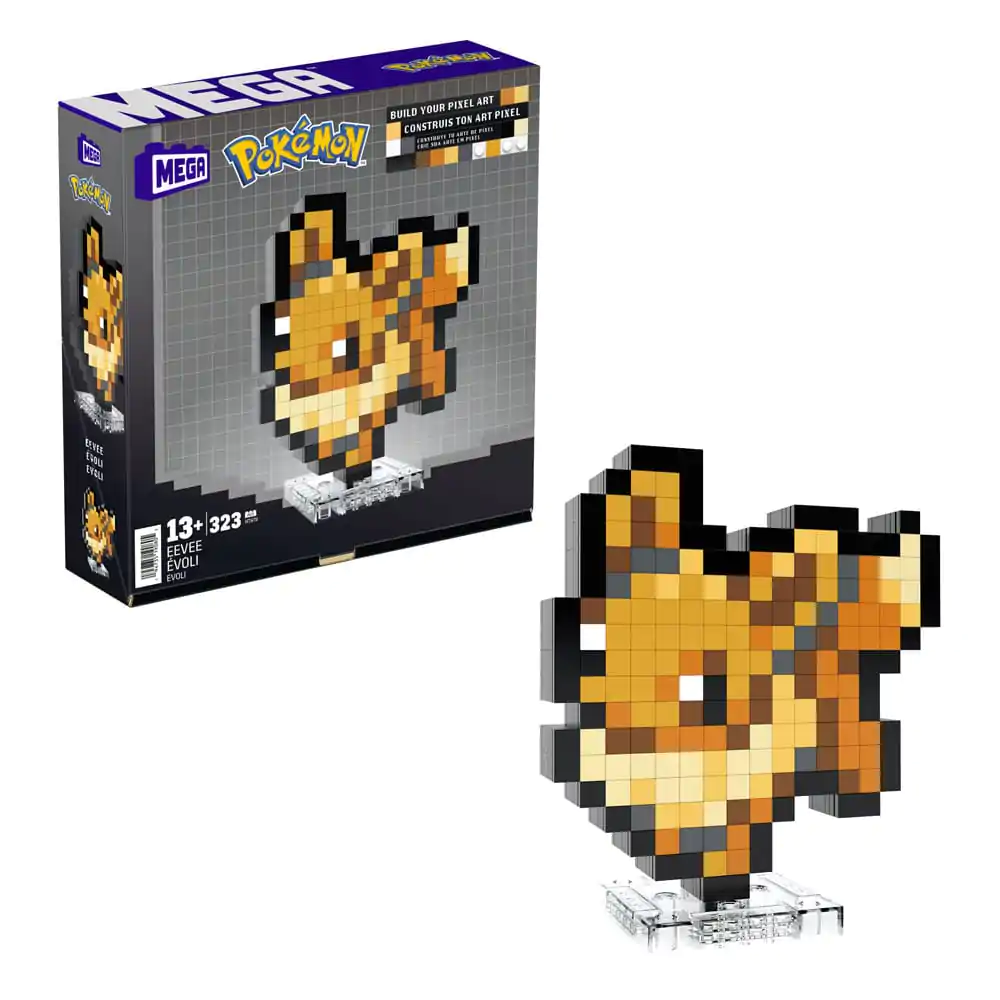 Pokémon MEGA Zestaw Konstrukcyjny Eevee Pixel Art zdjęcie produktu