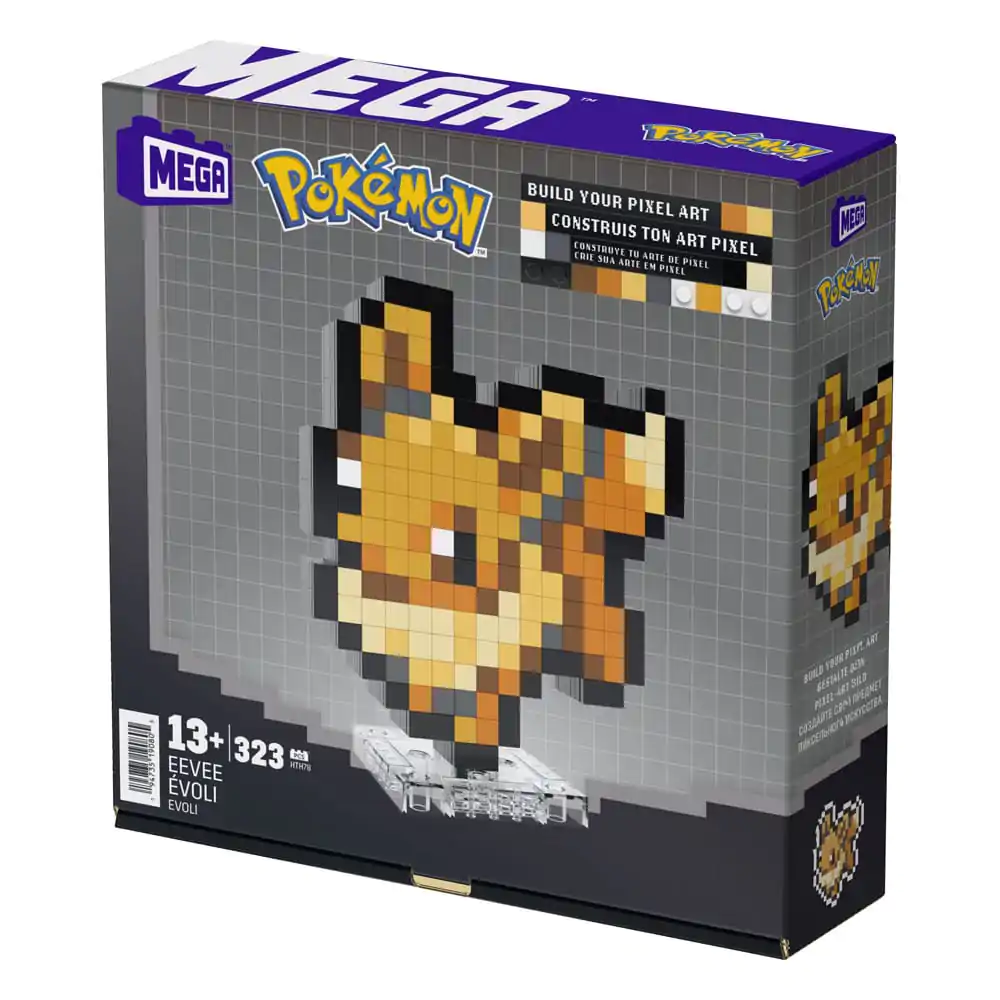 Pokémon MEGA Zestaw Konstrukcyjny Eevee Pixel Art zdjęcie produktu