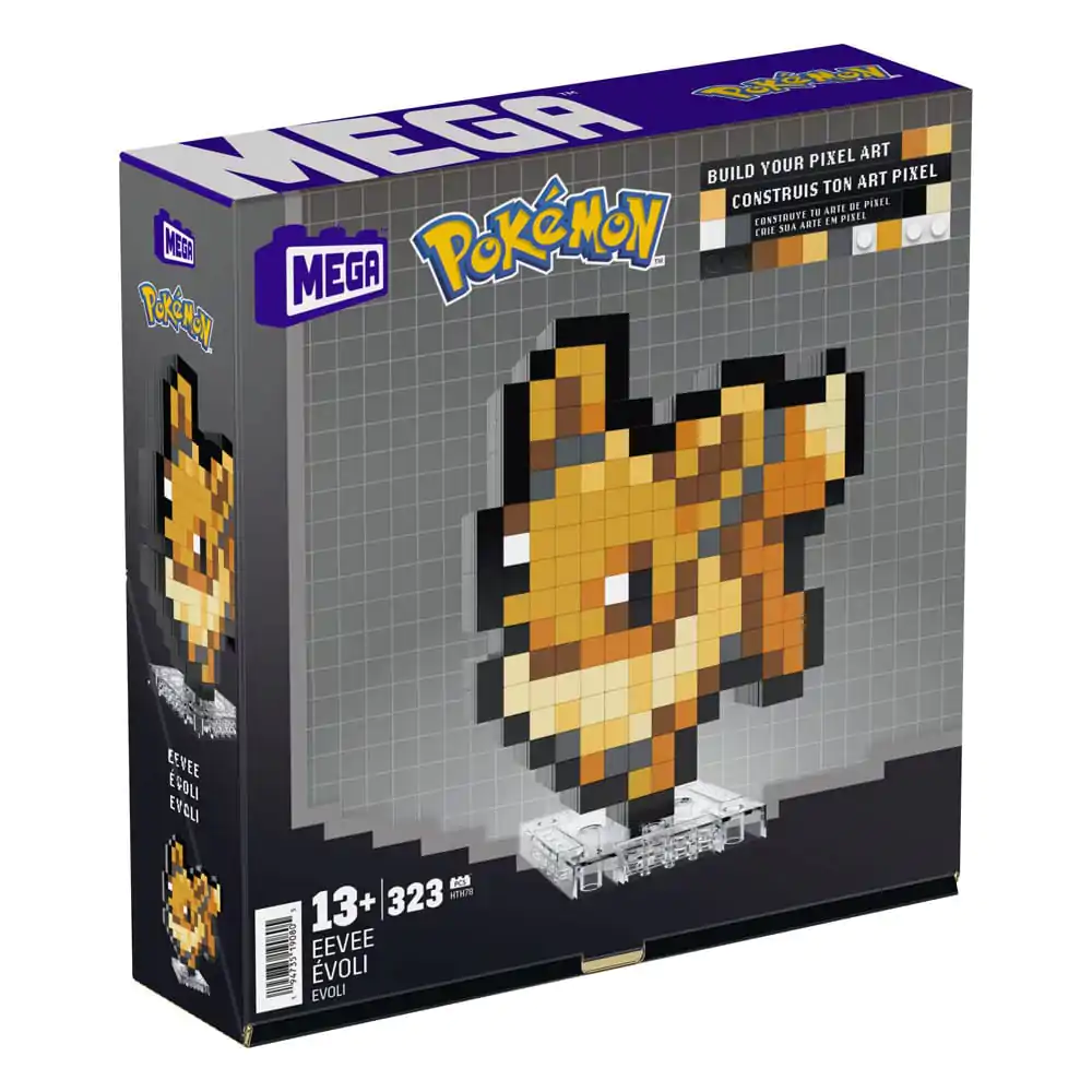 Pokémon MEGA Zestaw Konstrukcyjny Eevee Pixel Art zdjęcie produktu