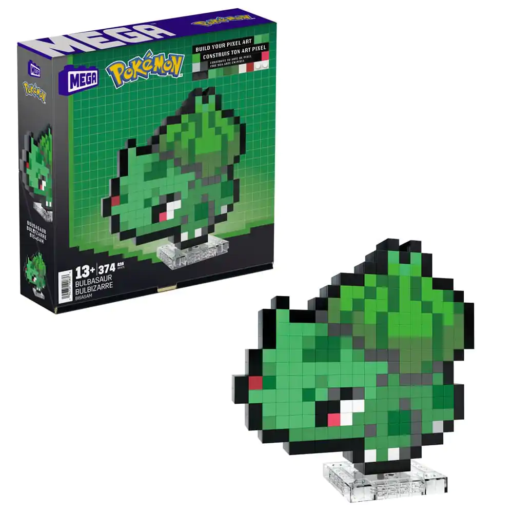 Pokémon MEGA Zestaw Konstrukcyjny Bulbasaur Pixel Art zdjęcie produktu