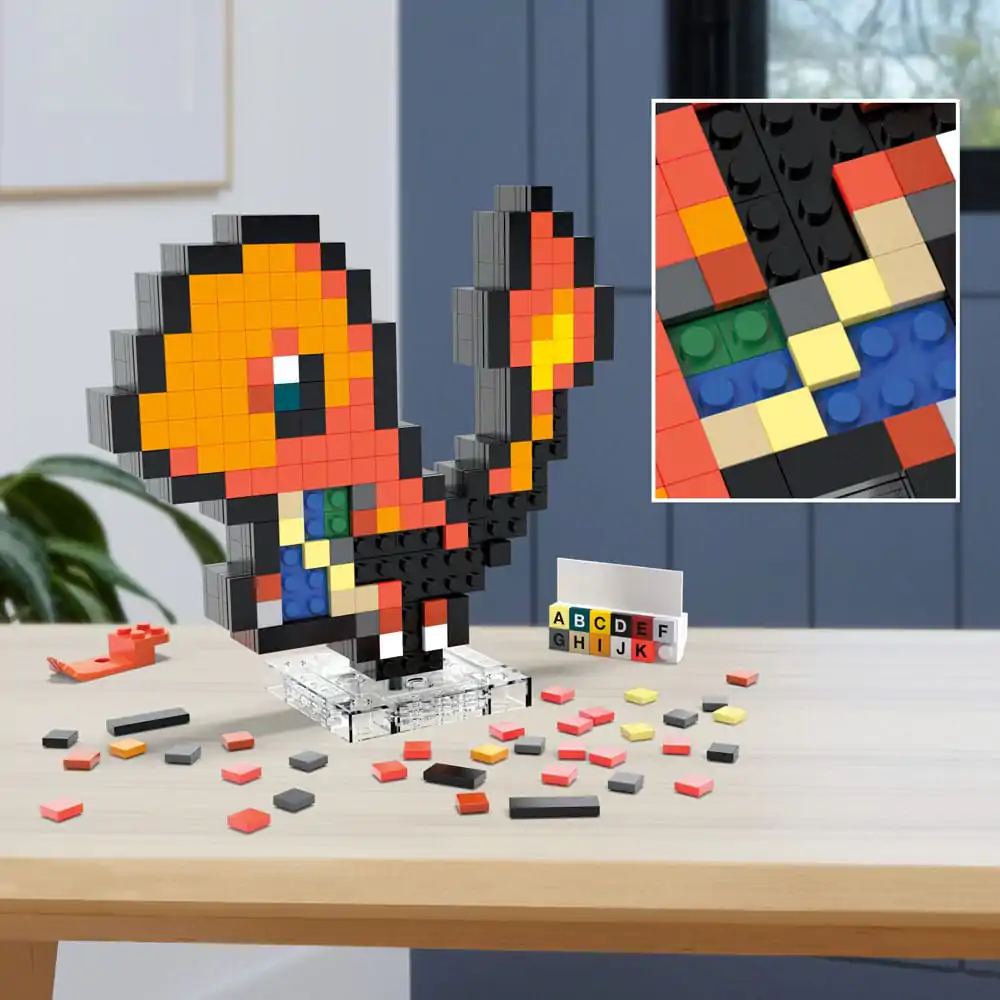 Pokémon MEGA Zestaw Konstrukcyjny Charmander Pixel Art zdjęcie produktu