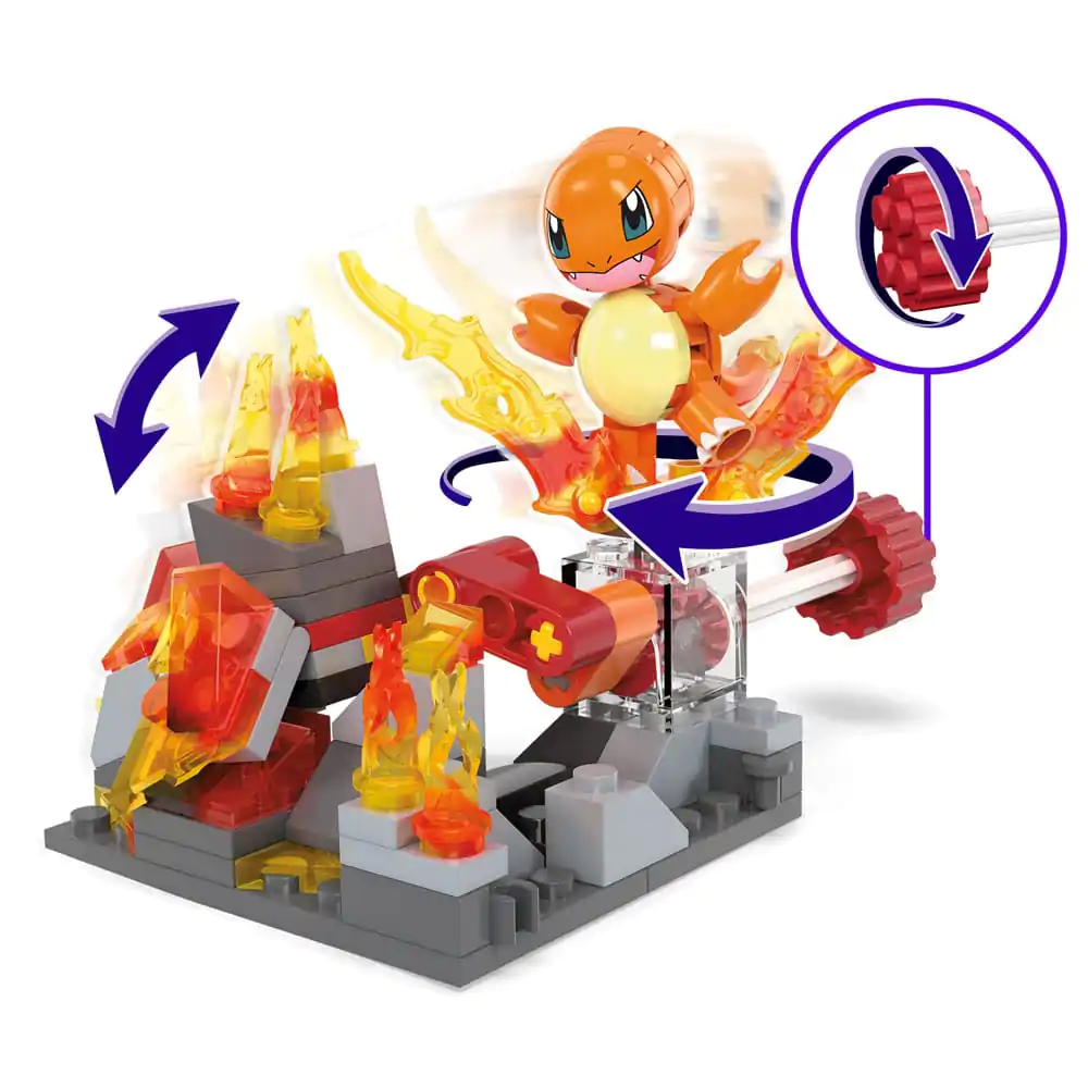 Pokémon MEGA Zestaw Konstrukcyjny Charmander's Fire-Type Spin zdjęcie produktu