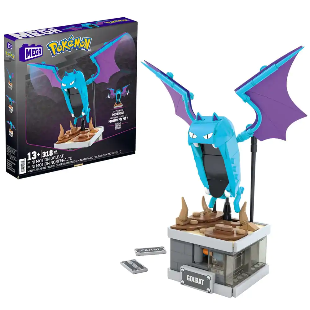 Pokémon MEGA Zestaw Konstrukcyjny Mini Motion Golbat zdjęcie produktu