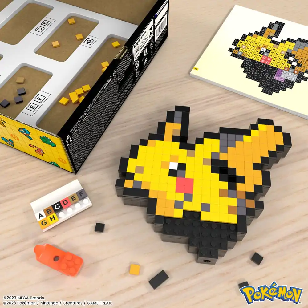 Pokémon MEGA Zestaw Konstrukcyjny Pikachu Pixel Art zdjęcie produktu