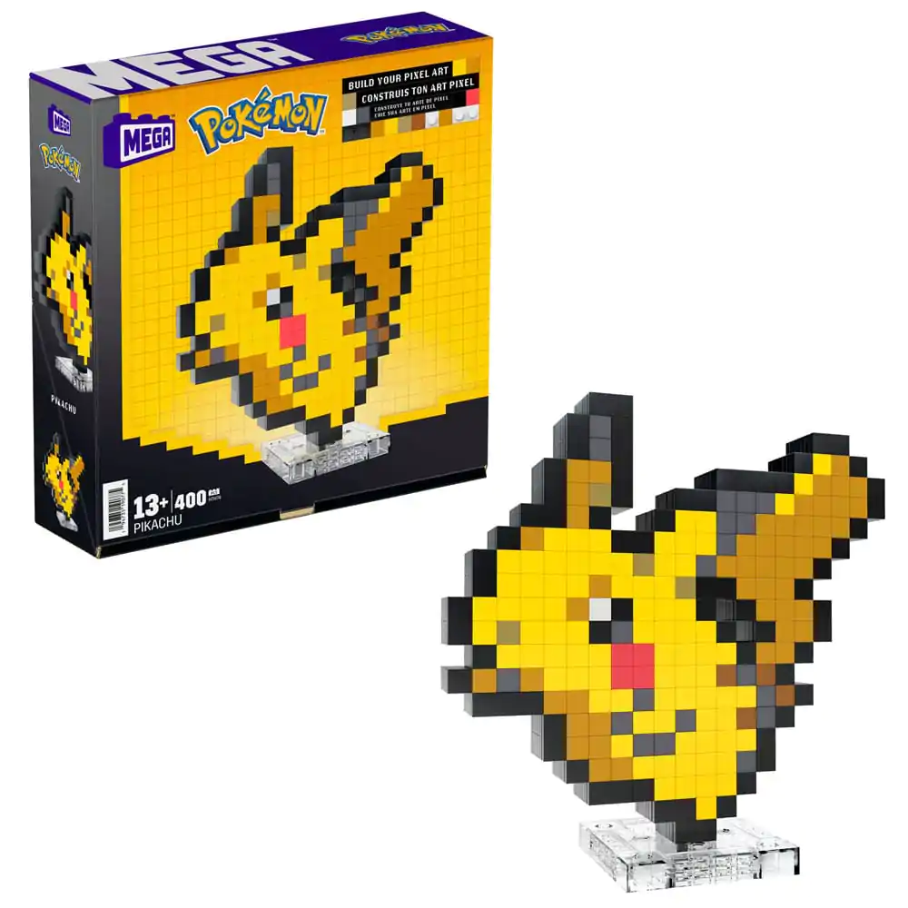 Pokémon MEGA Zestaw Konstrukcyjny Pikachu Pixel Art zdjęcie produktu