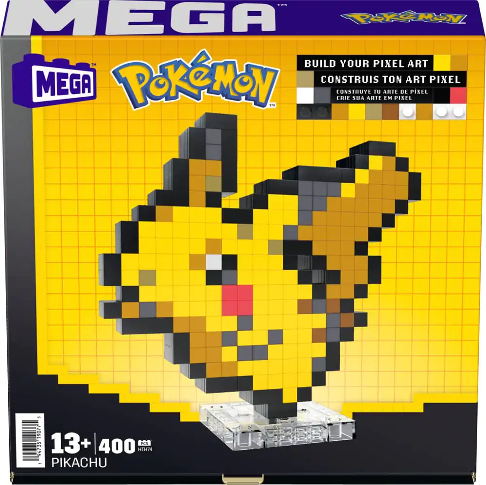 Pokémon MEGA Zestaw Konstrukcyjny Pikachu Pixel Art zdjęcie produktu