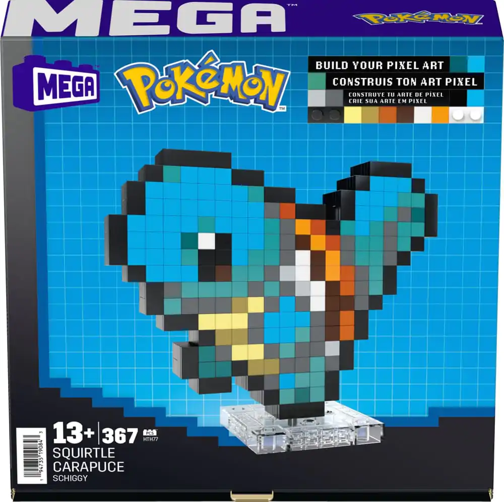 Pokémon MEGA Zestaw Konstrukcyjny Squirtle Pixel Art zdjęcie produktu