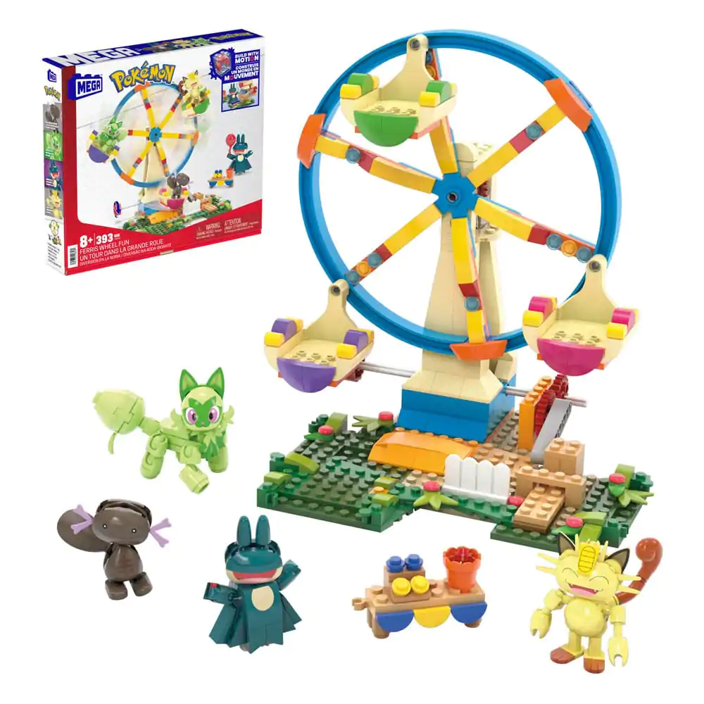 Pokémon MEGA Construction Set Ferris Wheel Fun - Wesołe Miasteczko zdjęcie produktu