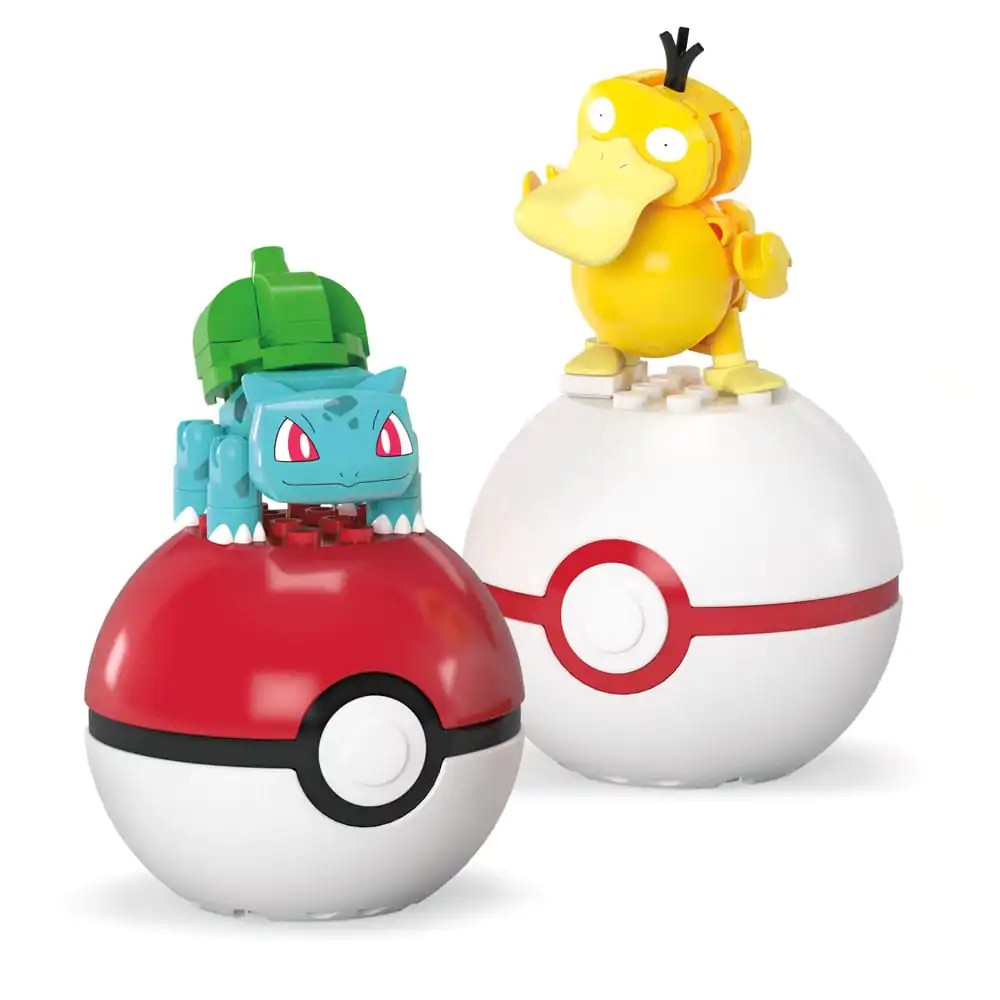 Pokémon MEGA Construction Set Poké Ball Collection: Bulbasaur & Psyduck zdjęcie produktu