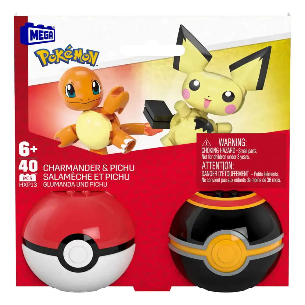 Pokémon MEGA Construction Set Poké Ball Collection: Charmander & Pichu zdjęcie produktu