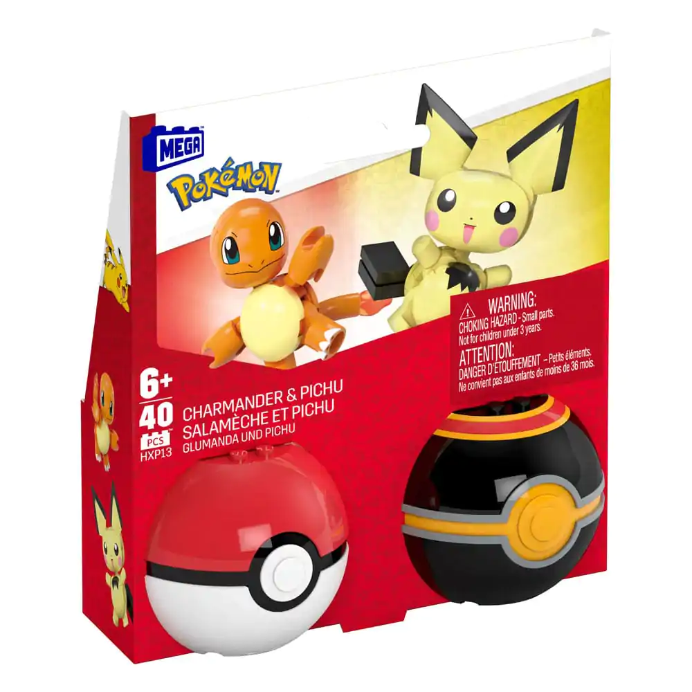 Pokémon MEGA Construction Set Poké Ball Collection: Charmander & Pichu zdjęcie produktu