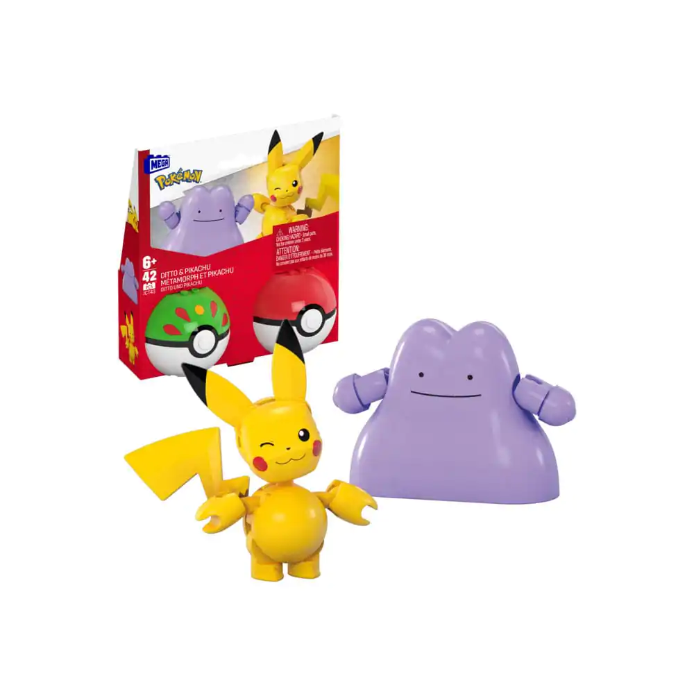 Pokémon MEGA Construction Set Poké Ball Collection: Pikachu i Ditto zdjęcie produktu