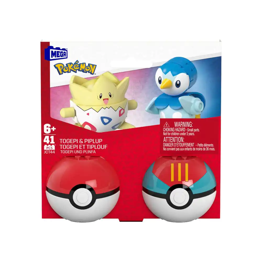 Pokémon MEGA Construction Set Poké Ball Collection: Piplup & Togepi zdjęcie produktu