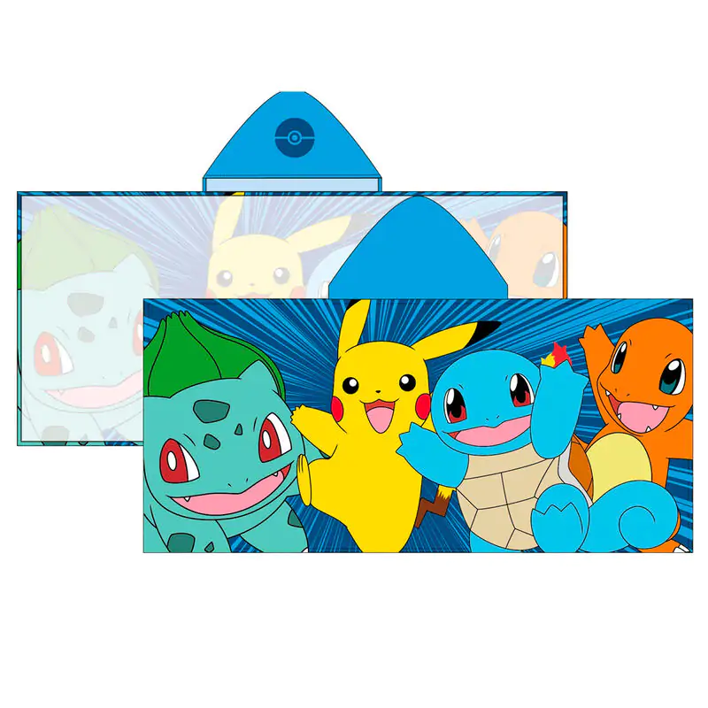 Pokemon ręcznik poncho z mikrofibry zdjęcie produktu