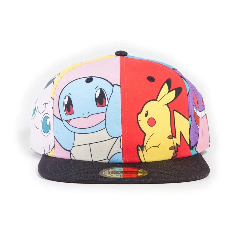 Czapka z daszkiem Pokemon Snapback Multi Pop Art zdjęcie produktu