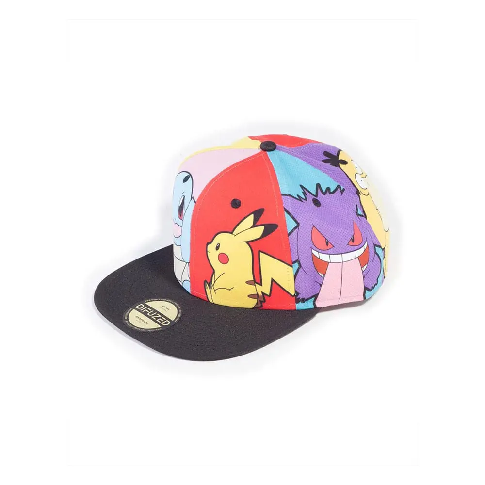 Czapka z daszkiem Pokemon Snapback Multi Pop Art zdjęcie produktu