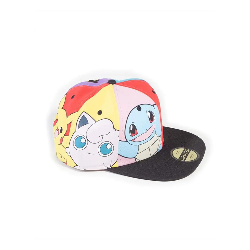 Czapka z daszkiem Pokemon Snapback Multi Pop Art zdjęcie produktu