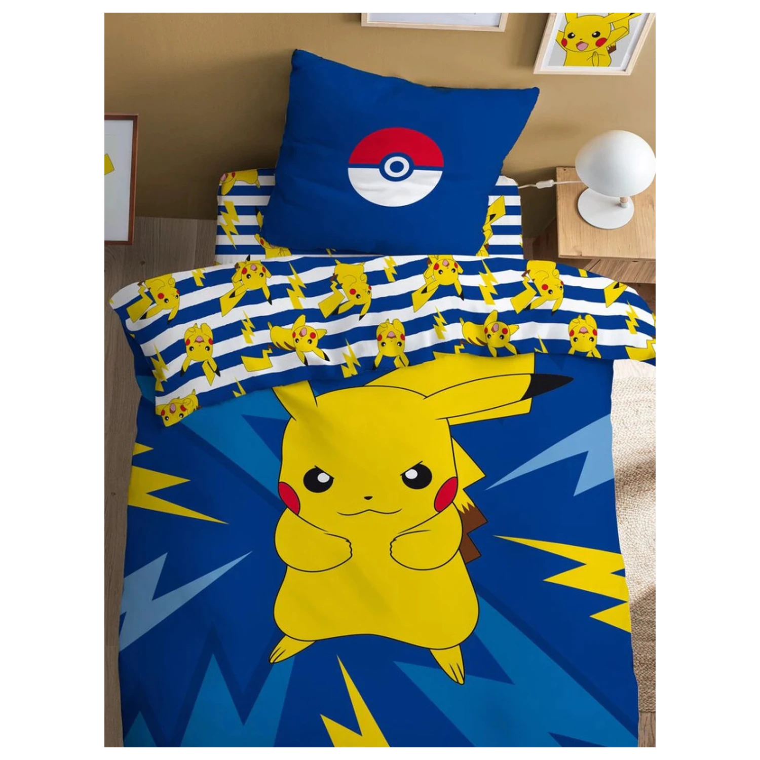 Pokemon Pika-Power poszewka na kołdrę zdjęcie produktu