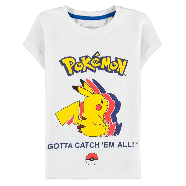 Koszulka dziecięca Pokemon Pika Silhouette zdjęcie produktu