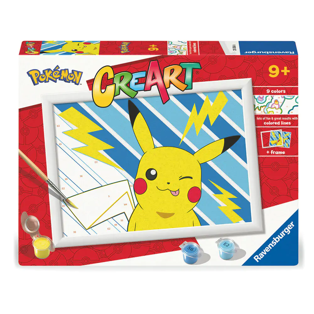 Pokemon Pikachu CreArt Zestaw do malowania zdjęcie produktu