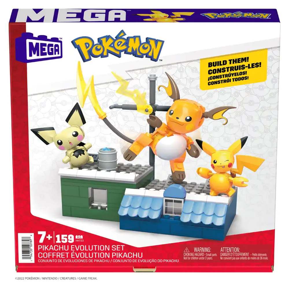 Pokémon MEGA Zestaw Konstrukcyjny Pikachu Evolution Set zdjęcie produktu