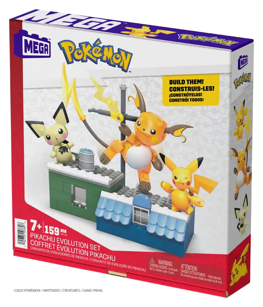 Pokémon MEGA Zestaw Konstrukcyjny Pikachu Evolution Set zdjęcie produktu