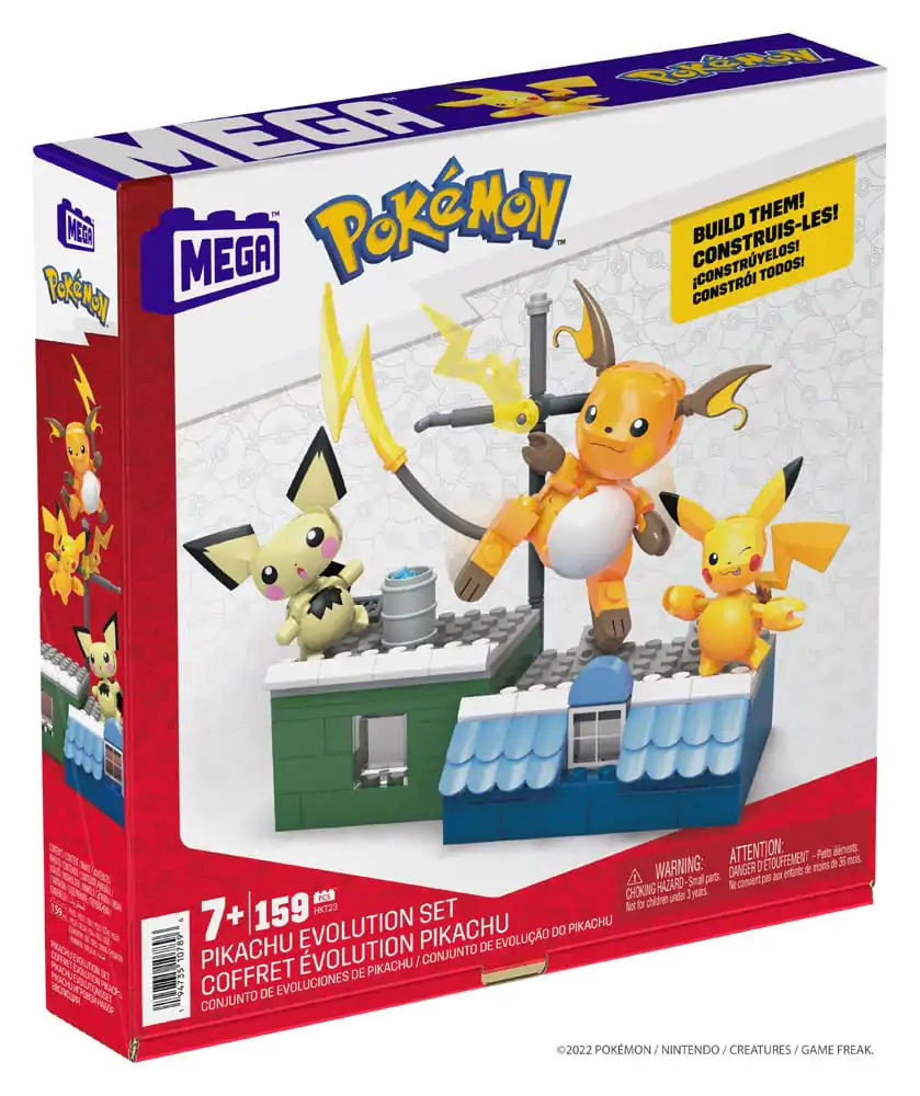 Pokémon MEGA Zestaw Konstrukcyjny Pikachu Evolution Set zdjęcie produktu