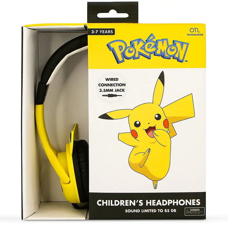Słuchawki dla dzieci Pokemon Pikachu zdjęcie produktu