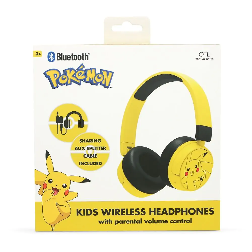 Pokemon Pikachu słuchawki dla dzieci zdjęcie produktu