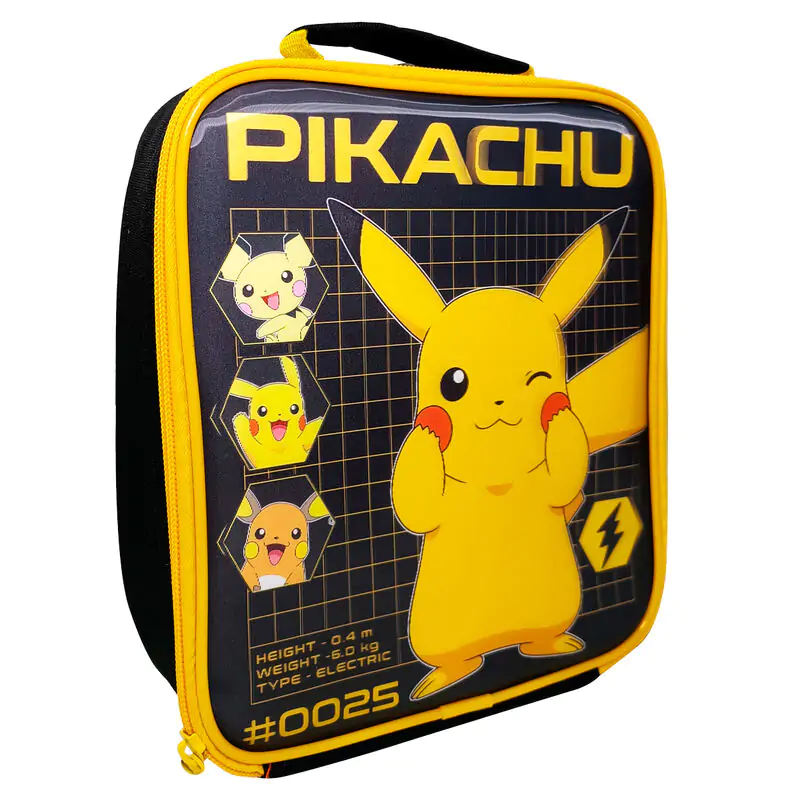 Pokemon Pikachu lenticular termiczna torba na lunch zdjęcie produktu