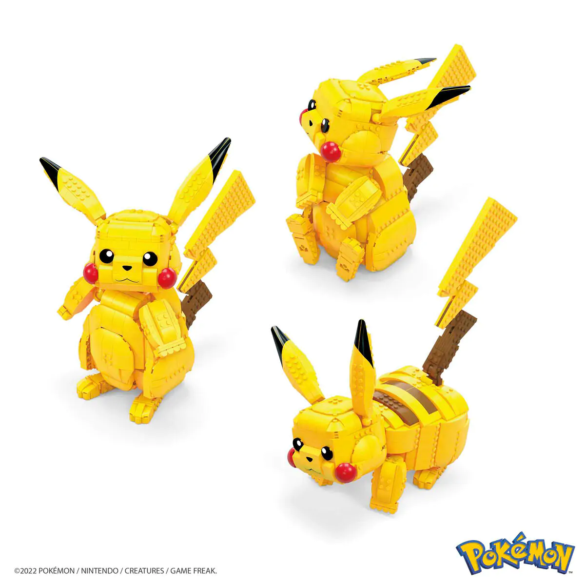 Pokémon Mega Construx Wonder Builders Zestaw Konstrukcyjny Jumbo Pikachu 33 cm zdjęcie produktu