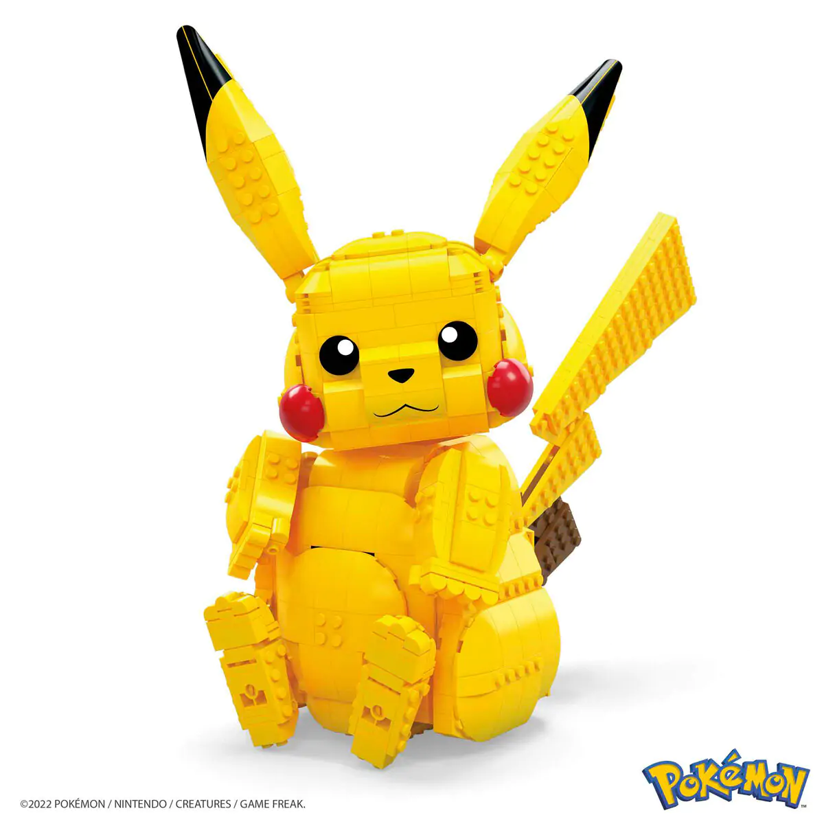 Pokémon Mega Construx Wonder Builders Zestaw Konstrukcyjny Jumbo Pikachu 33 cm zdjęcie produktu