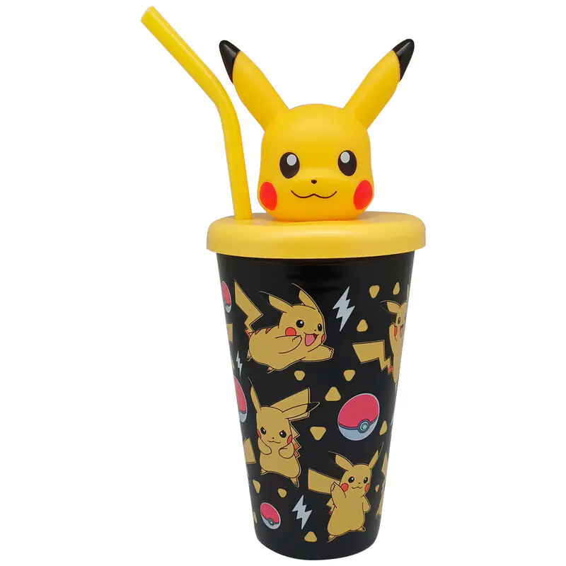 Pokemon Pikachu 3D topper cane kubek 500ml zdjęcie produktu