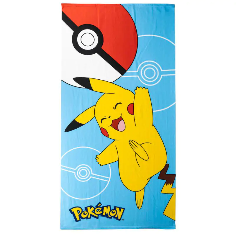 Ręcznik Pokemon Pikachu 70 x 140 cm zdjęcie produktu