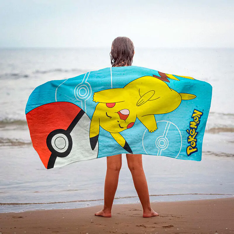 Ręcznik Pokemon Pikachu 70 x 140 cm zdjęcie produktu