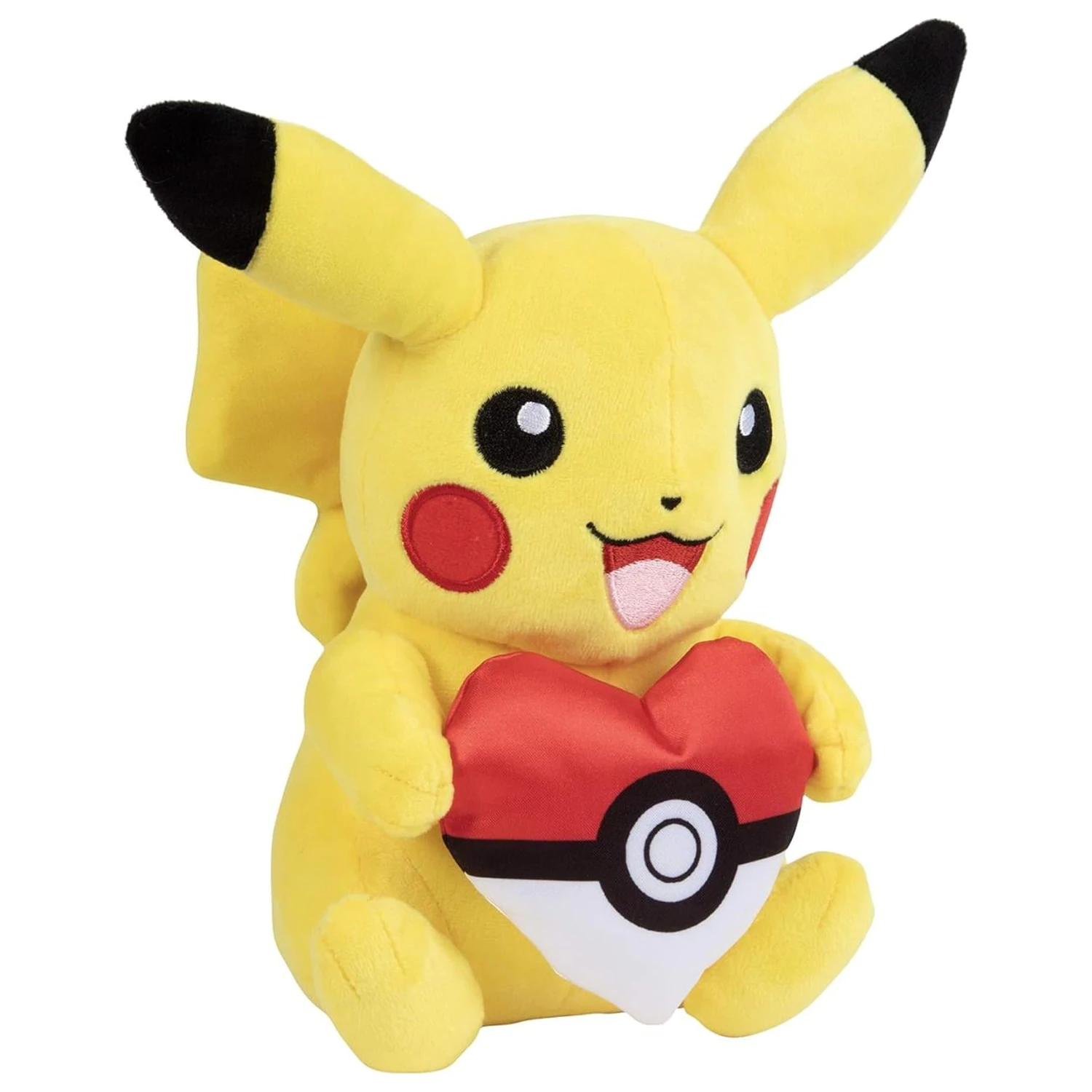 Pokémon Pikachu z sercem Poké Ball maskotka 20 cm zdjęcie produktu
