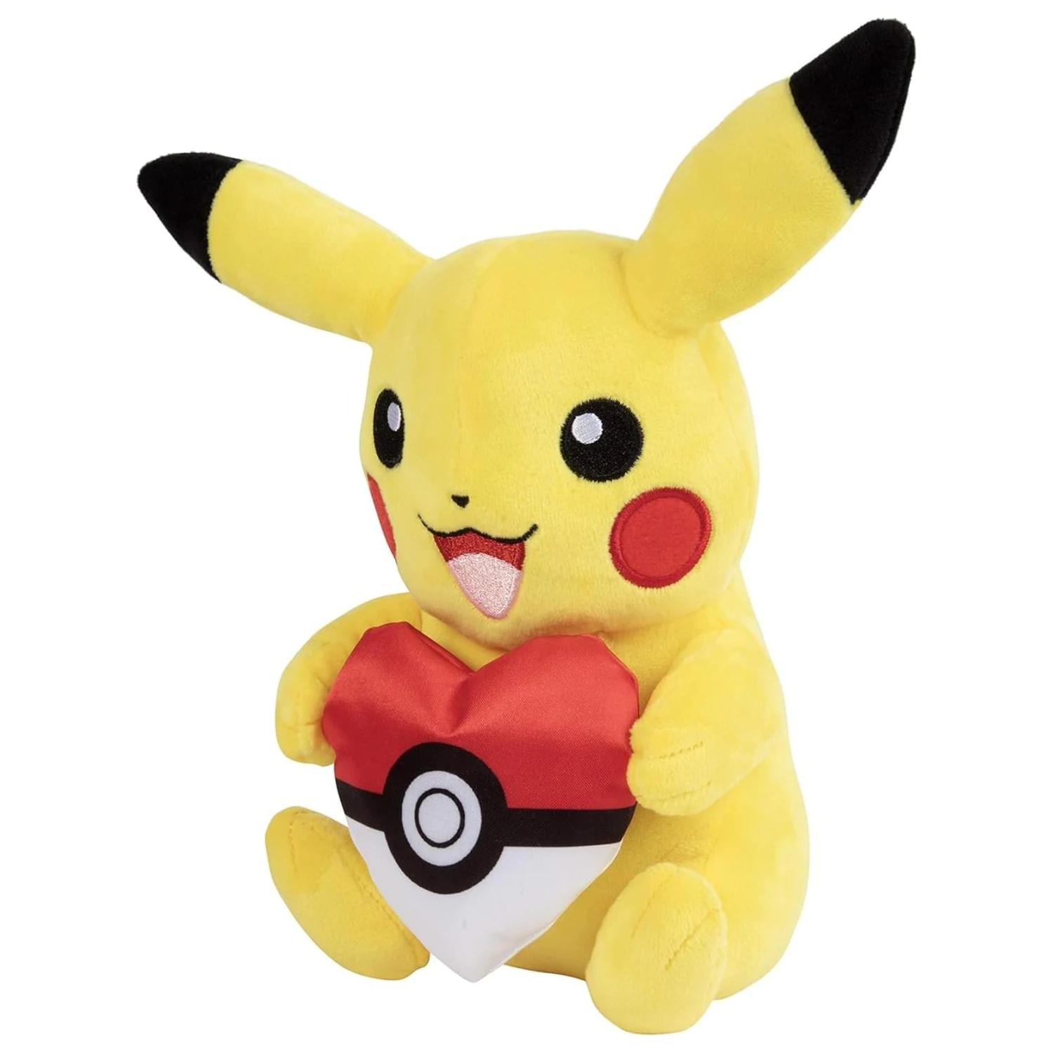 Pokémon Pikachu z sercem Poké Ball maskotka 20 cm zdjęcie produktu