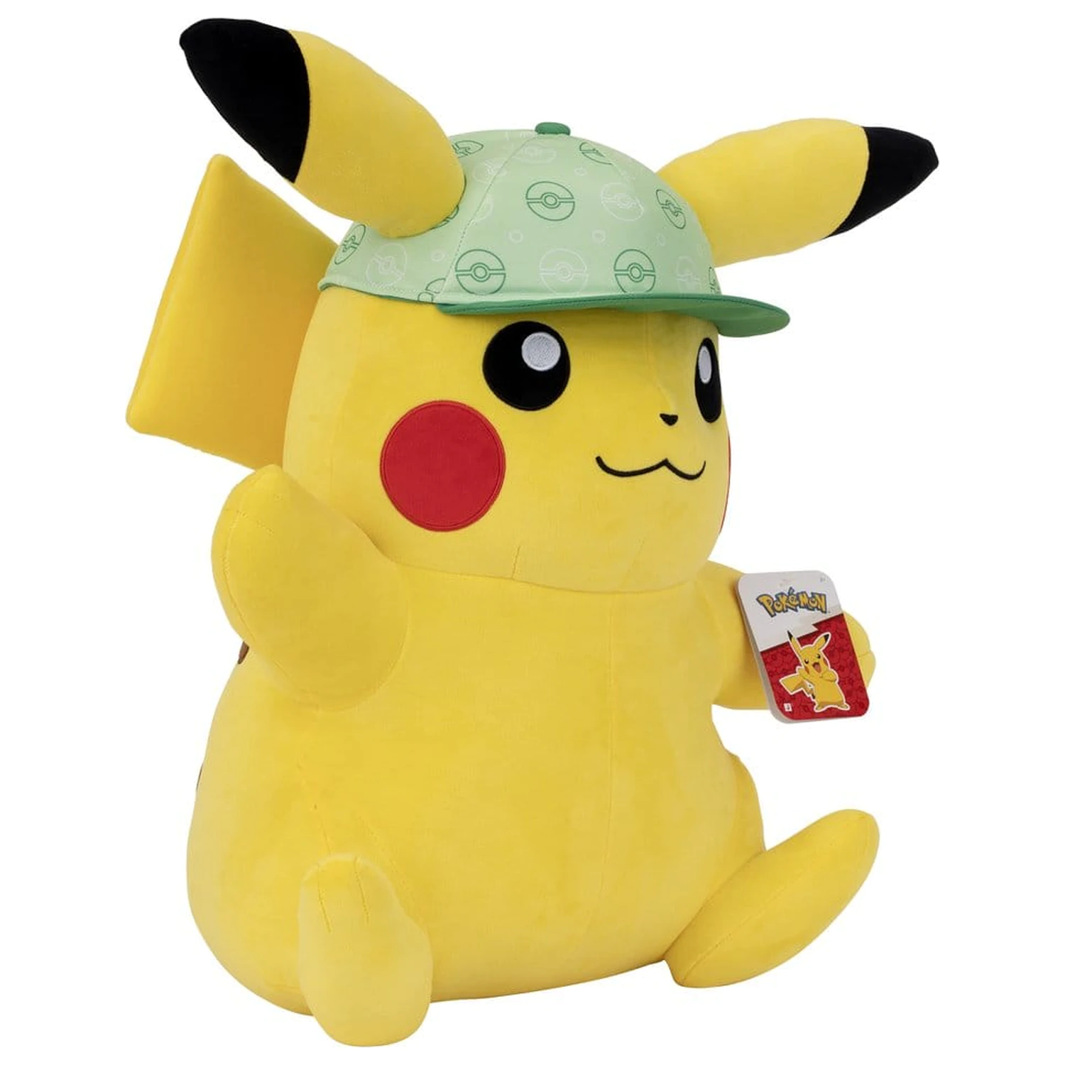 Pokémon Pluszowa Pikachu (w Czapce) 61 cm zdjęcie produktu