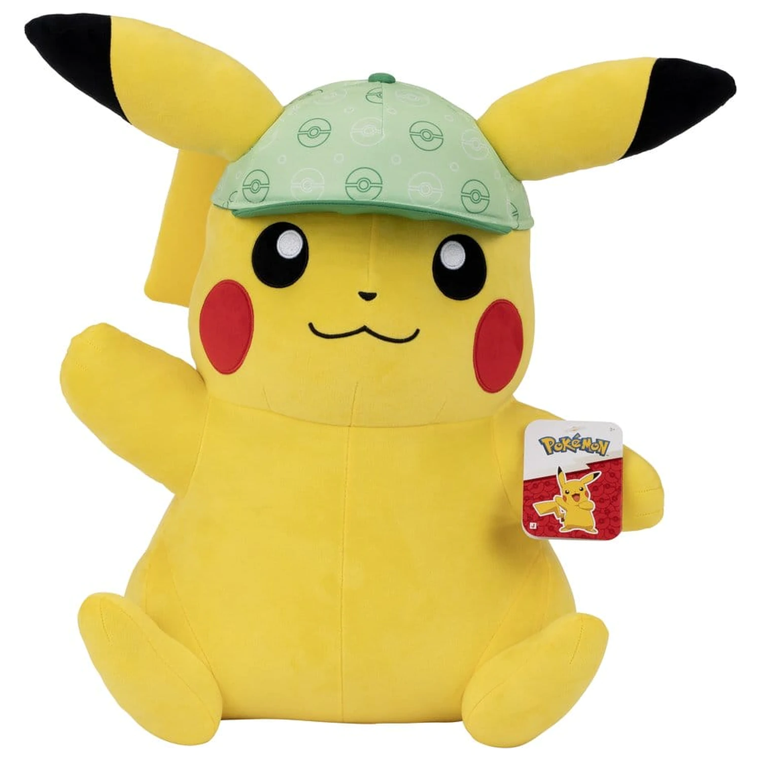 Pokémon Pluszowa Pikachu (w Czapce) 61 cm zdjęcie produktu