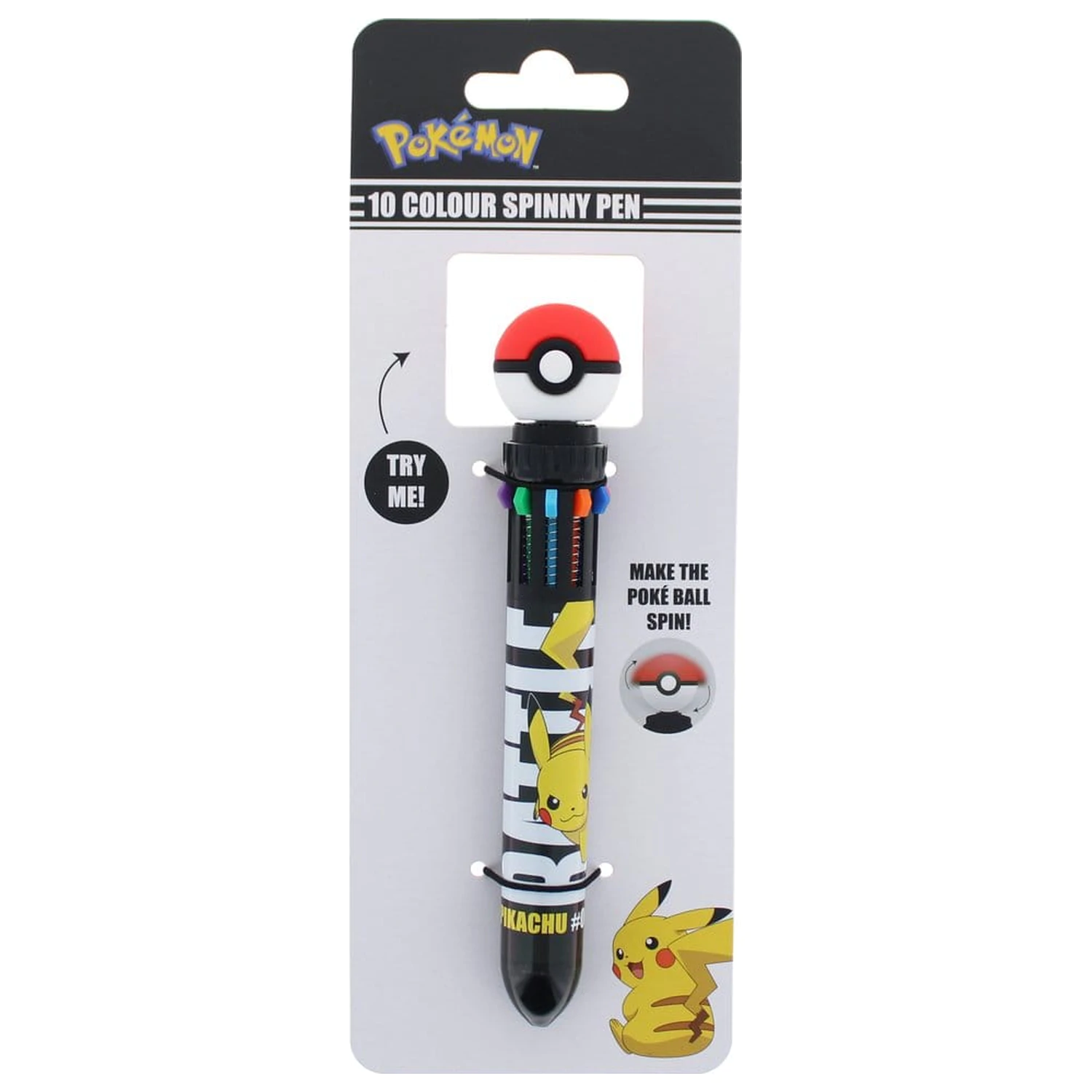 Pokémon Multi Colour Pen Spinny Pokéball zdjęcie produktu