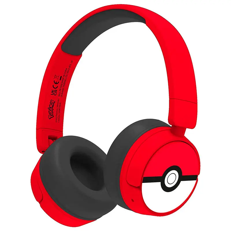 Pokemon Pokeball bezprzewodowe słuchawki dla dzieci zdjęcie produktu