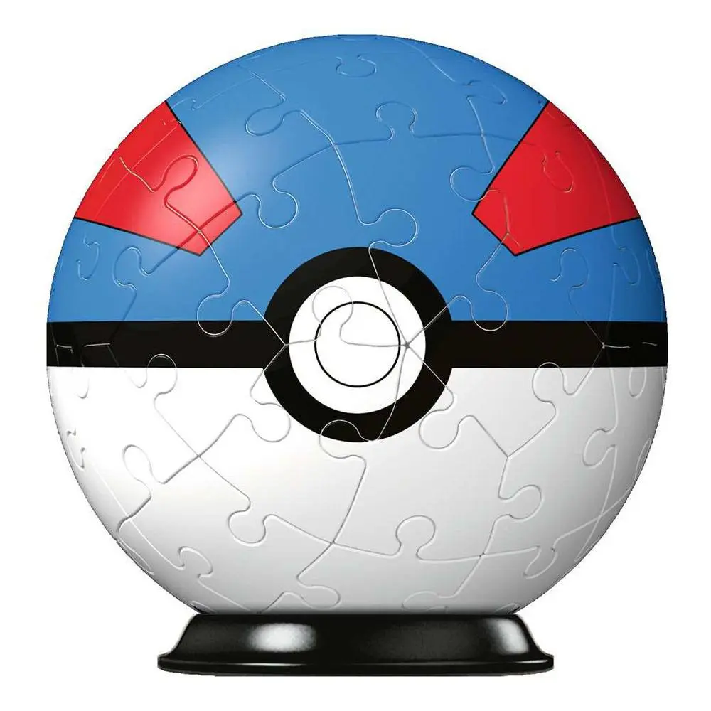 Pokémon 3D Puzzle Pokéballs: Great Ball (55 elementów) zdjęcie produktu
