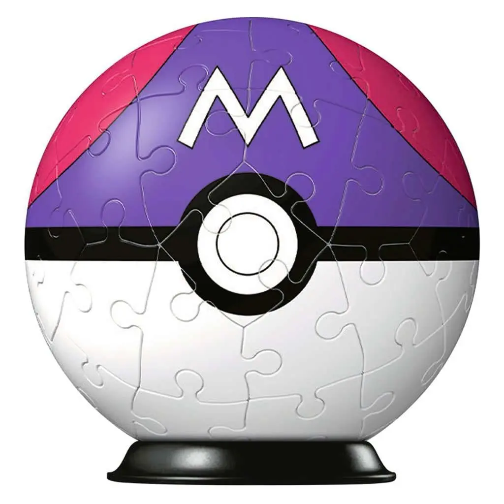 Pokémon Puzzle 3D Pokéballs: Master Ball (54 elementy) zdjęcie produktu