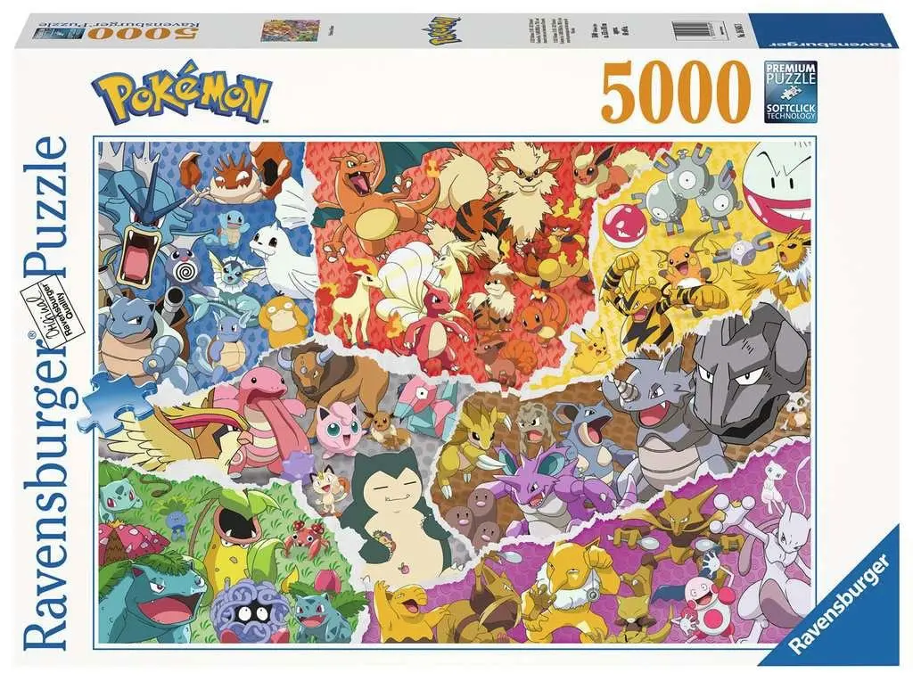 Puzzle Pokémon Jigsaw Puzzle Pokémon Allstars (5000 elementów) zdjęcie produktu